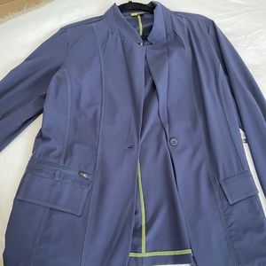 Blazer sporty blue stretch